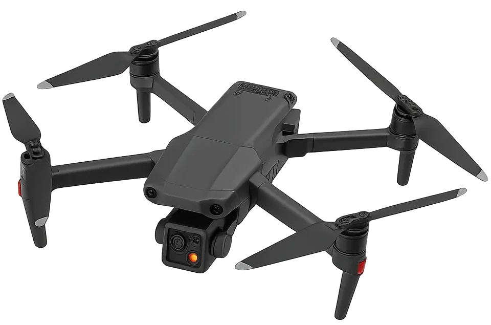 Inspection toiture par drone à Poitiers - intervention