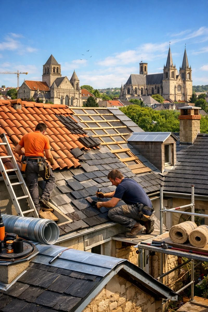Couvreur à Châtellerault